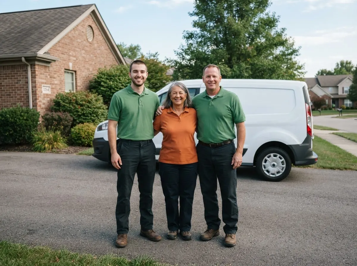 Kelmar Pest Services pest control service team in Columbus, OH